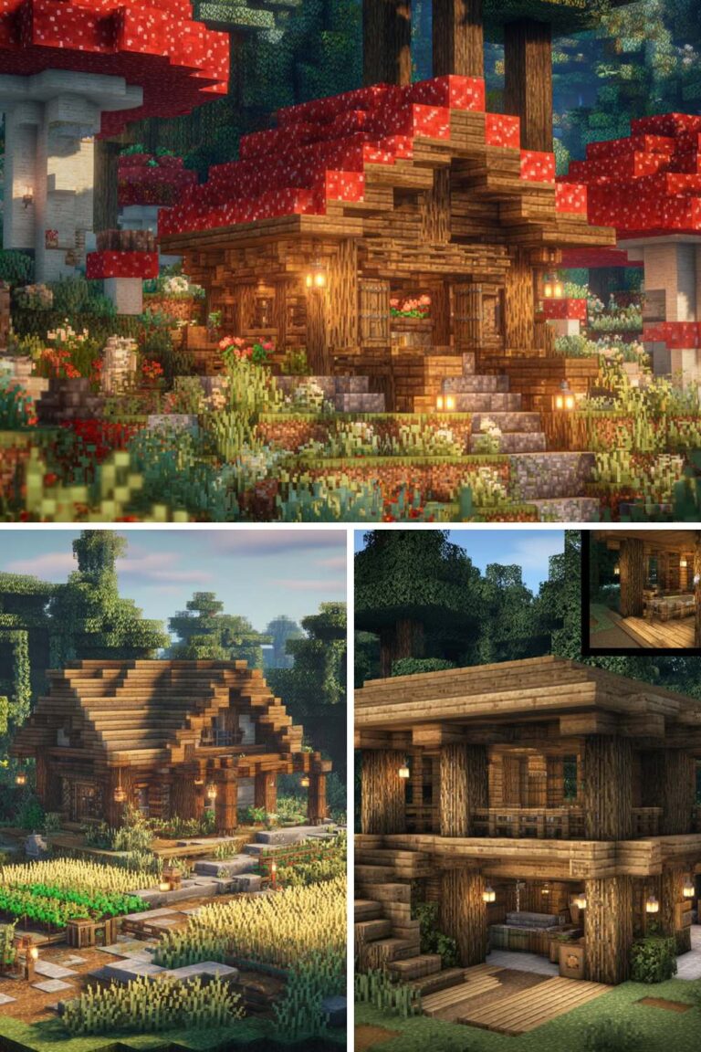25 Minecraft cabin ideas