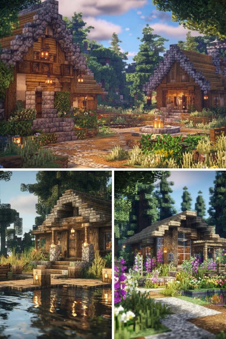 cottagecore minecraft house ideas