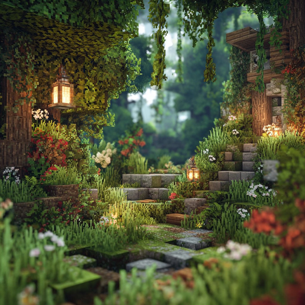 Enchanted fairy garden