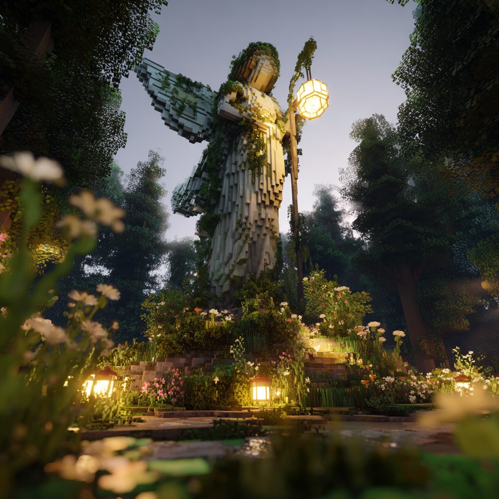 Giant Fairy Statue
