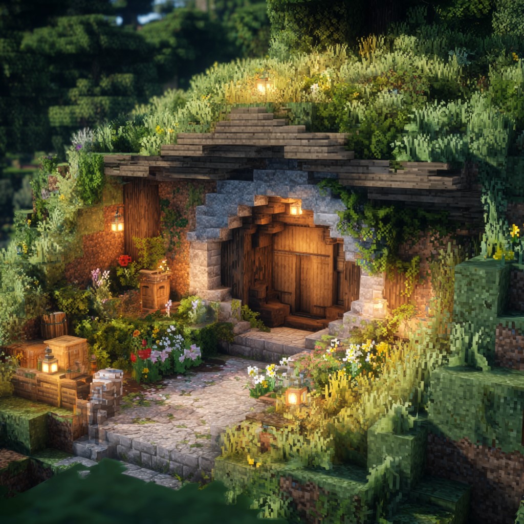 Hobbit-Style Fairy Home