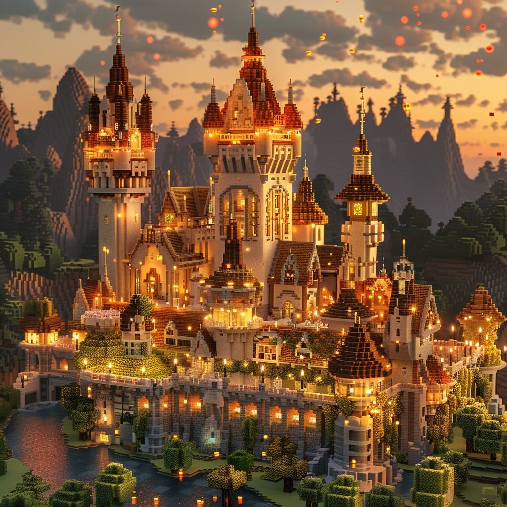Fantasy castle.