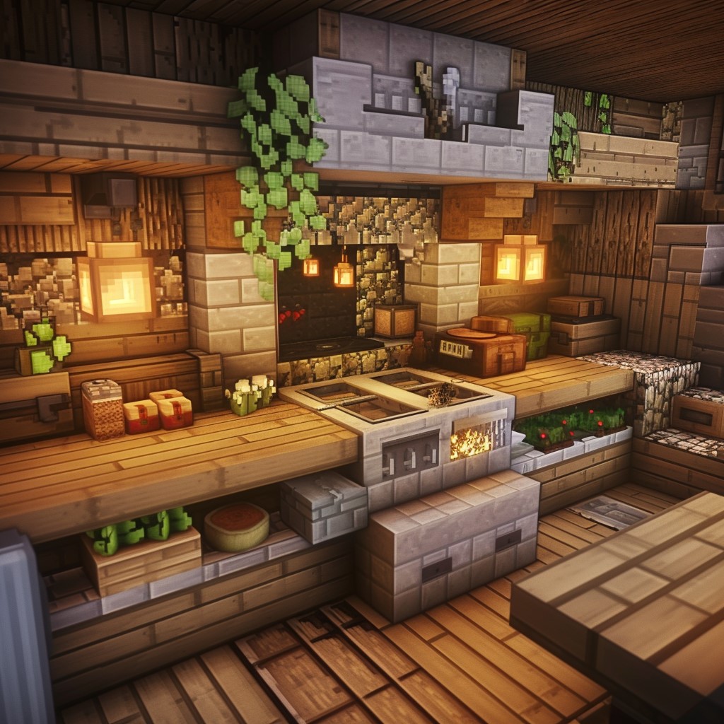 Compact Survival kitchen