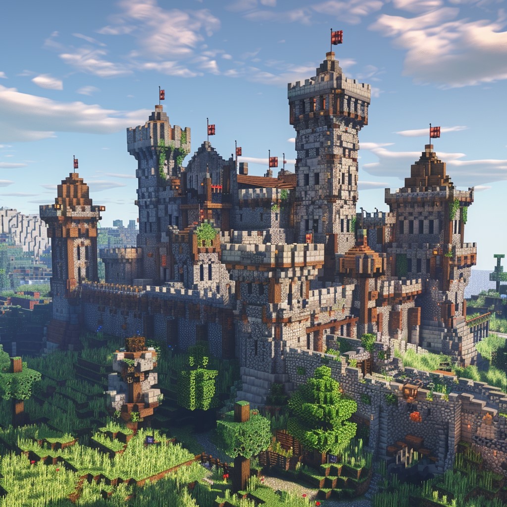 medieval survival castle.
