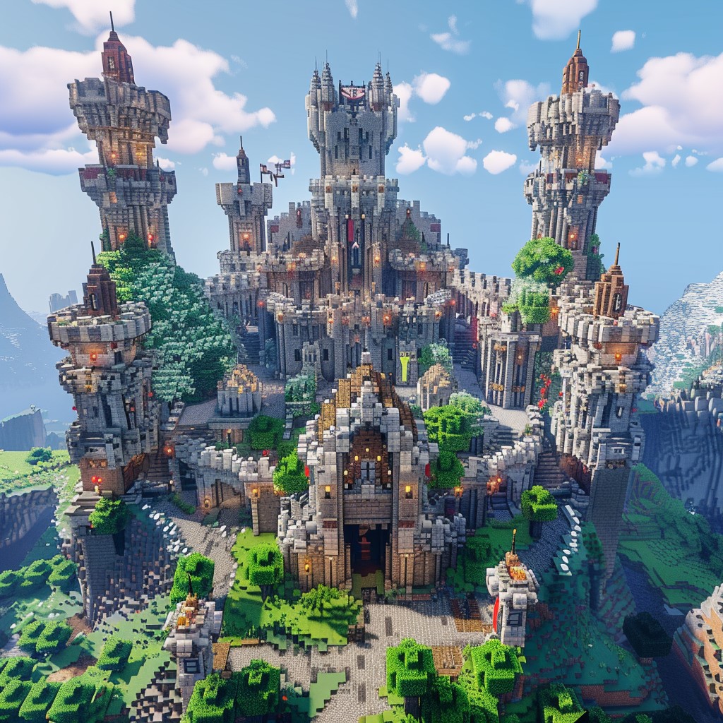 Mega survival castle