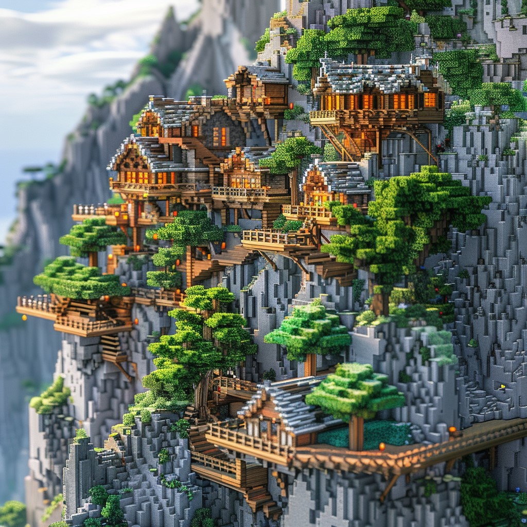 Mountain village