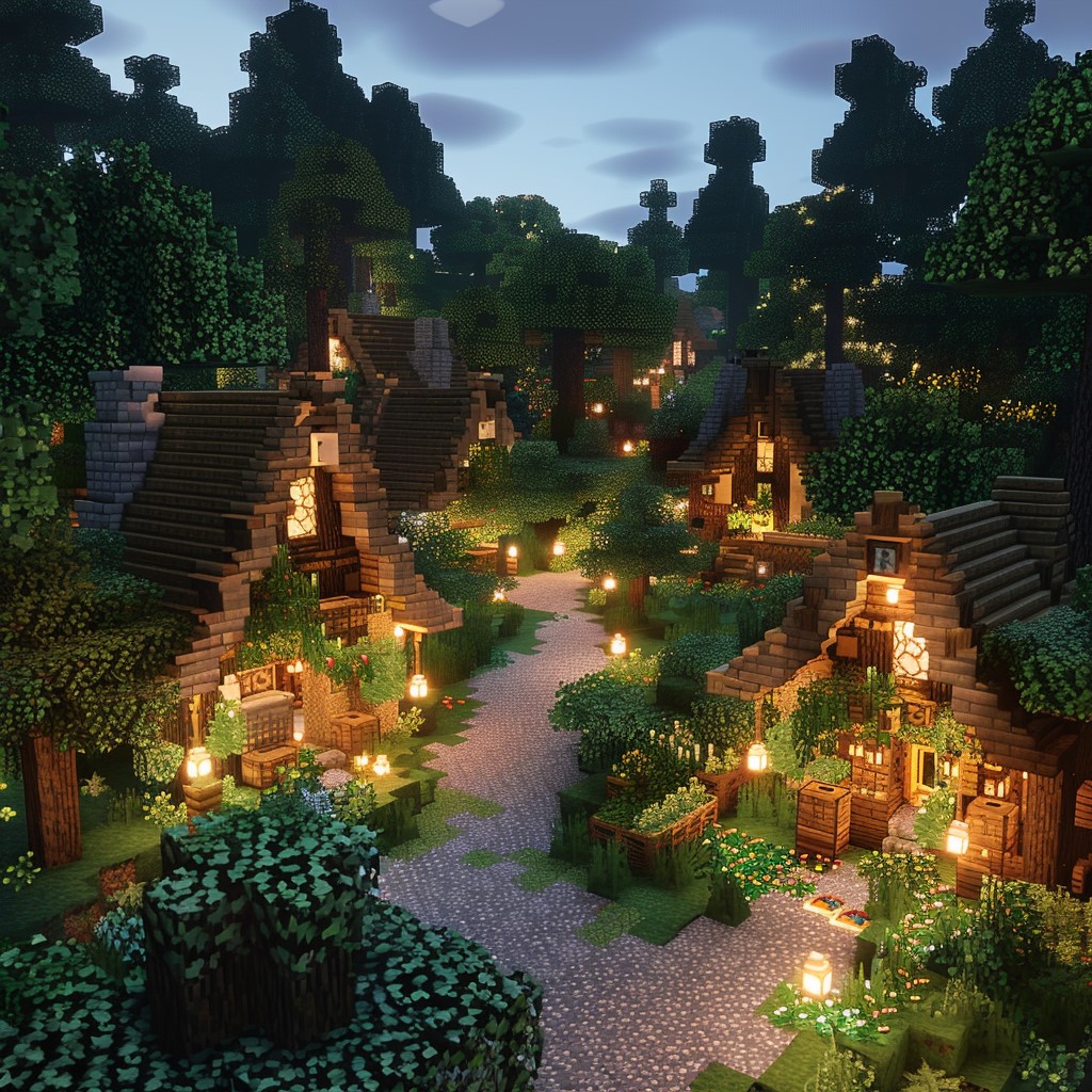 Woodland village