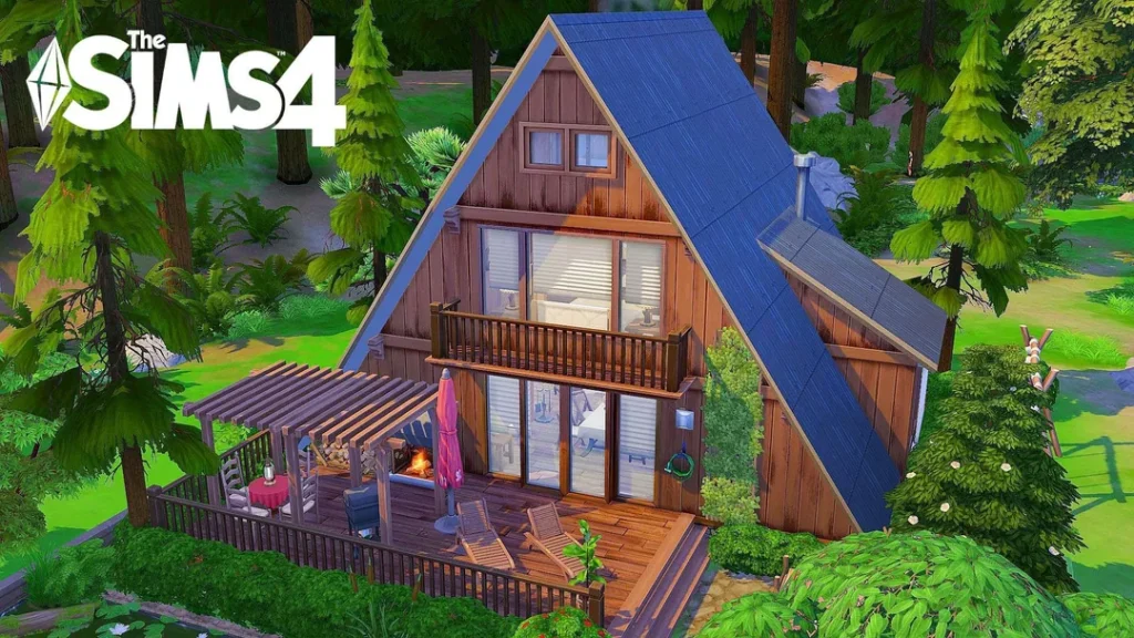 A frame cabin