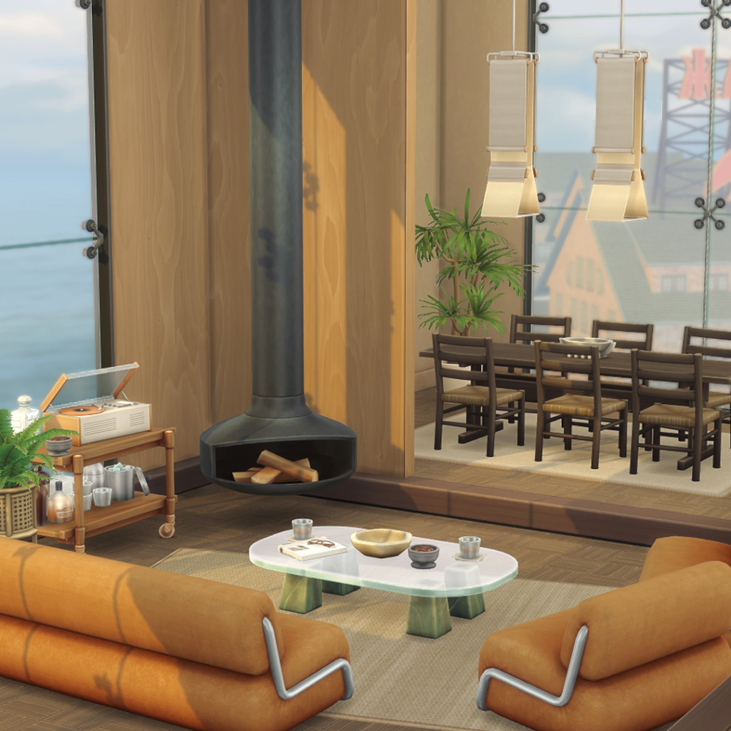 Knox Living Room Set sims 4 cc furniture finds