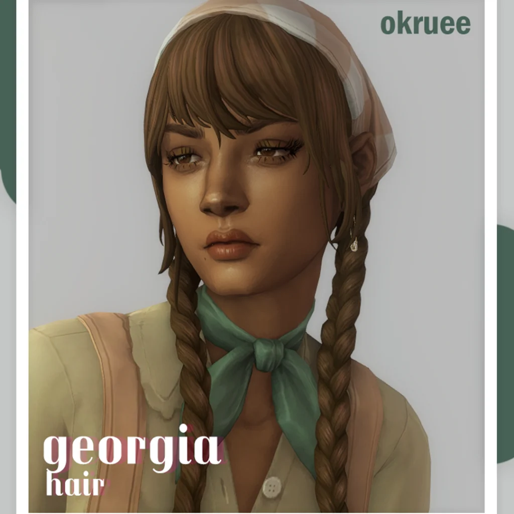 Okruee - Maxis Match Hairstyles georgia