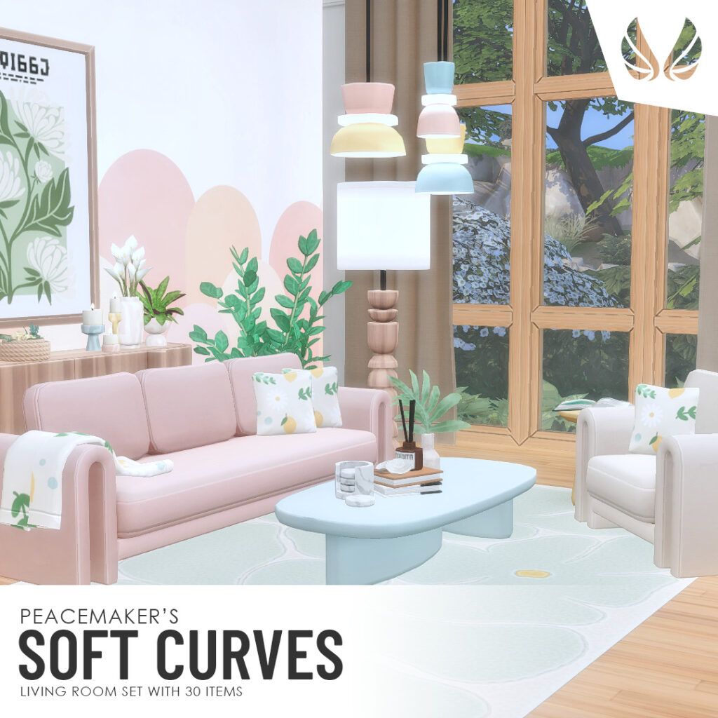 Peacemaker Postmodern Living & Soft Curves Sets