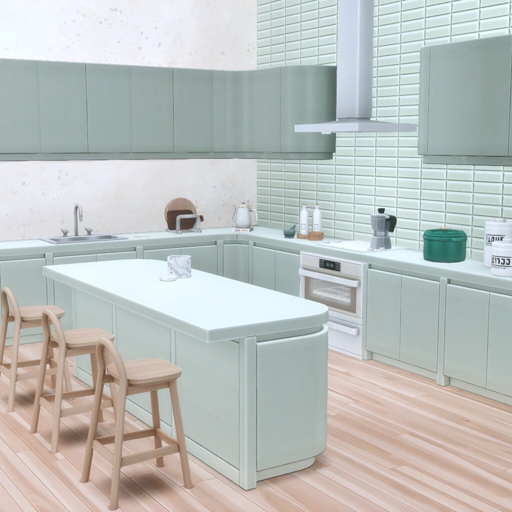 Peacemaker modular kitchen sims 4 cc furniture finds