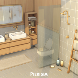 Pierisim Stefan Bathroom sims 4 cc furniture finds