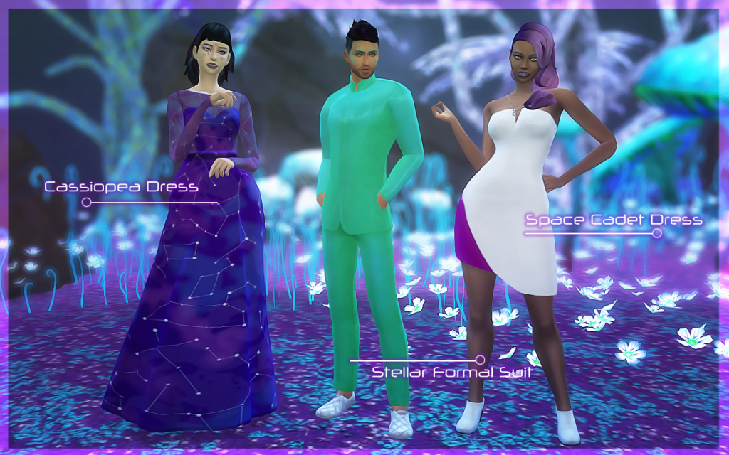 Plumbob Tea Society - Stellar Stuff Pack (Space & Sci-Fi)