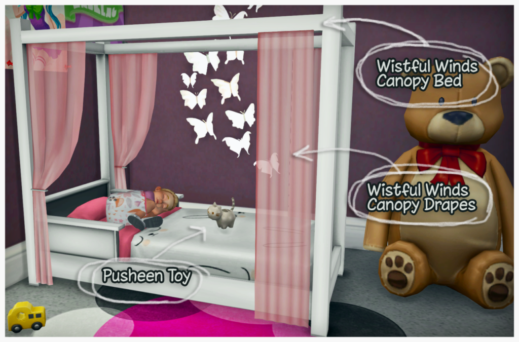 Plumbob Tea Society - Tiny Travellers (Children's Furniture)