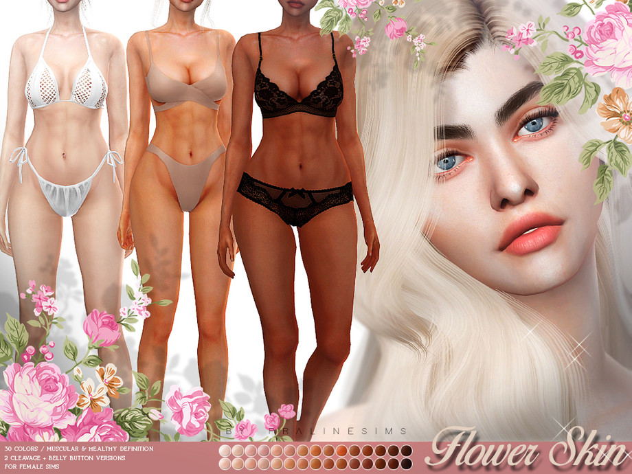 PralineSims - Skin Overlays & Makeup