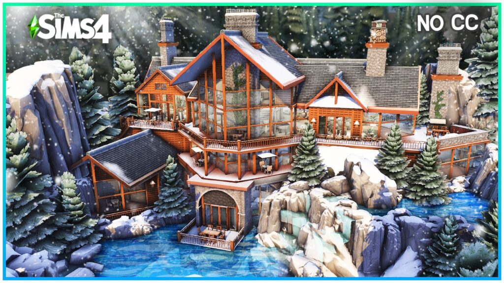 Sims 4 mountain cabin