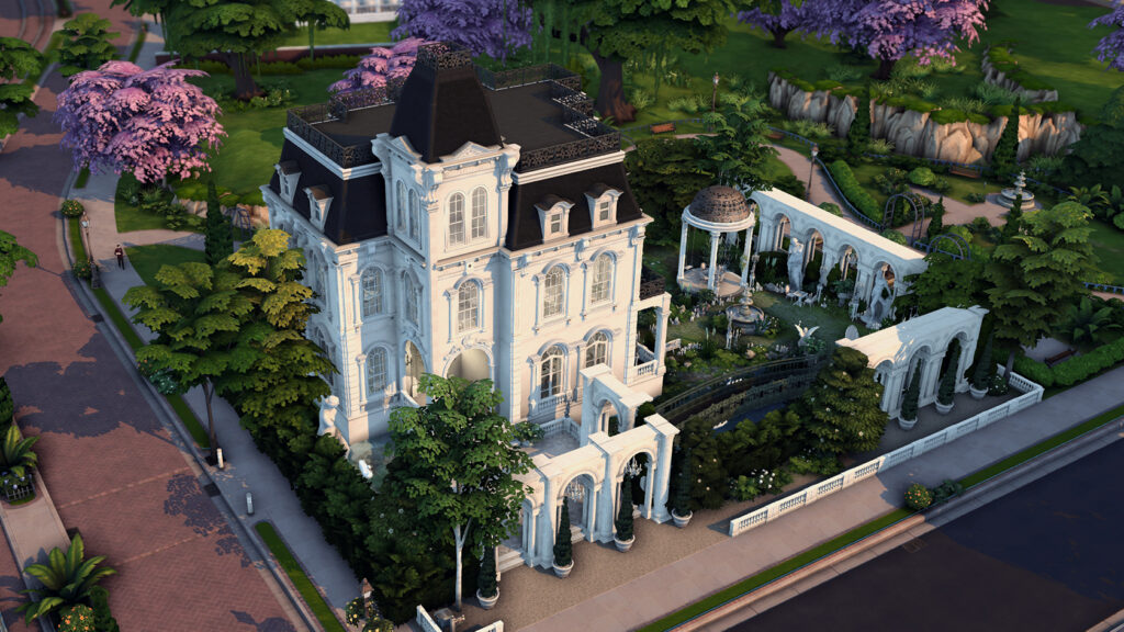 sims 4 victorian manor