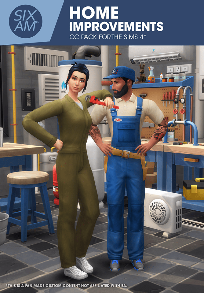 Sixam CC - Home Improvement & Realistic Utility Items