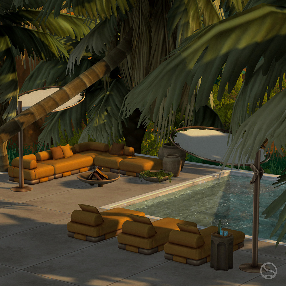 Warsu Intro Living Room sims 4 cc furniture finds