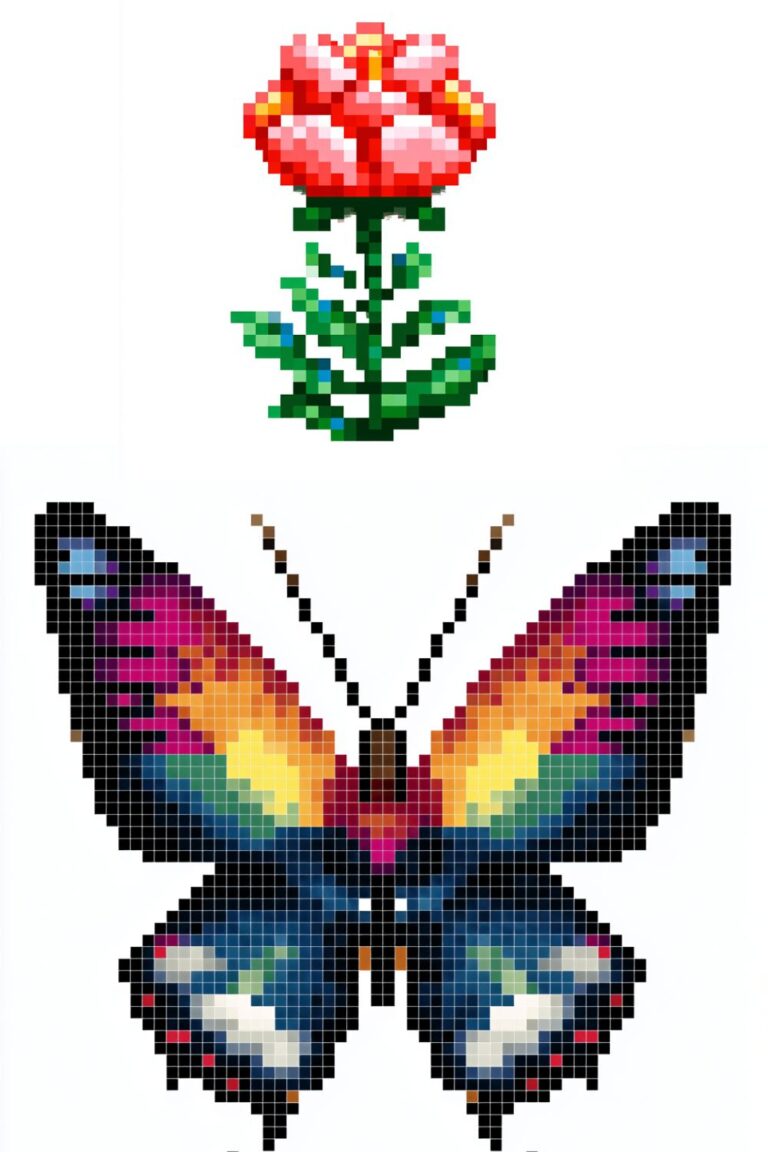 what is pixel art