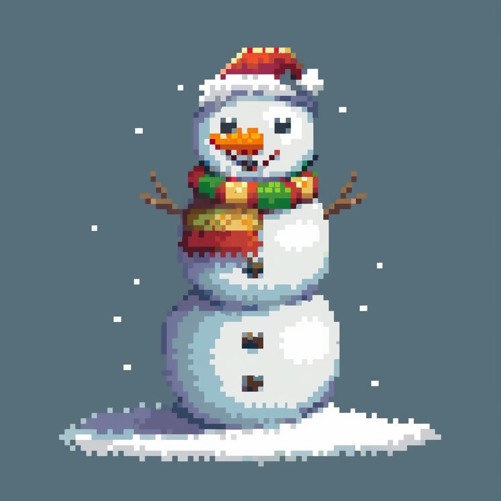 Classic snowman