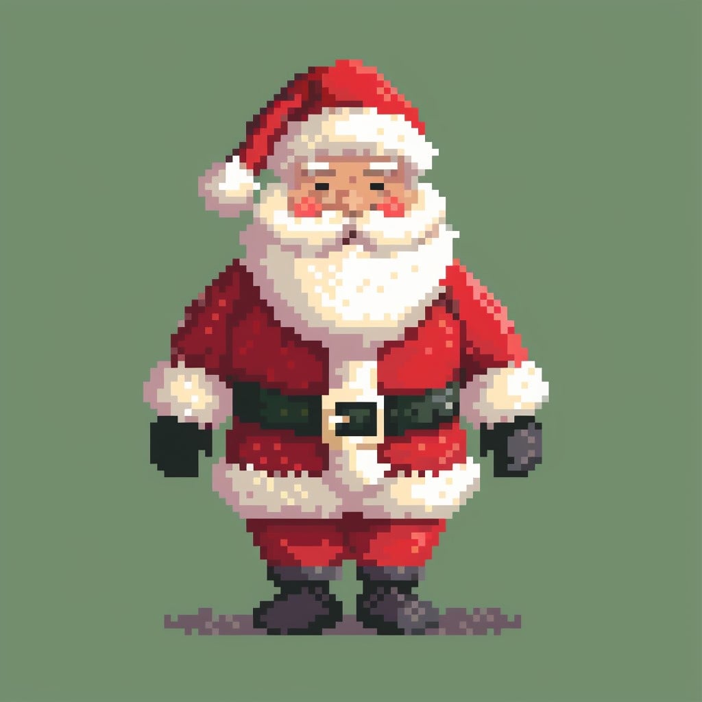 full santa robe
