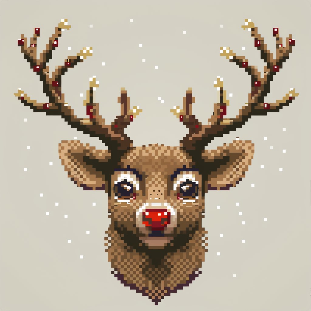 reindeer face